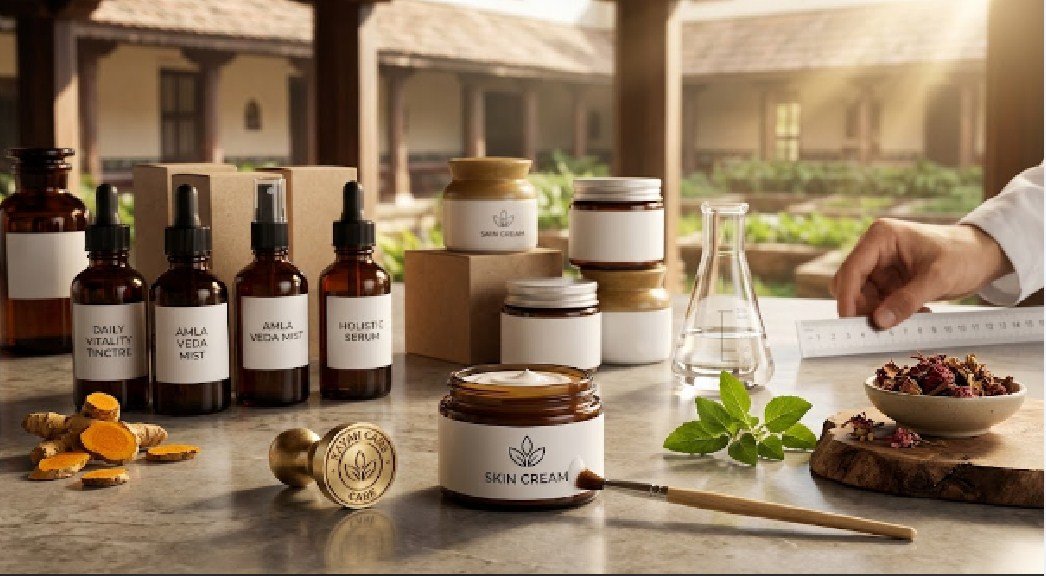 Herbal Wellness Display